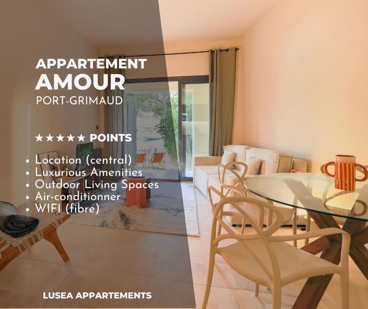 Appartement Amour Terrasse Sur L'Eau Grimaud Exterior photo